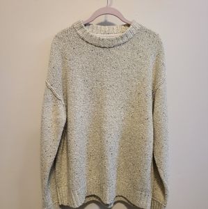 Oatmeal BDG Drop Shoulder Sweater